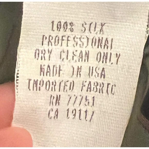 Betsey Johnson Y2k Rare 100% Silk Butterfly Print Black Midi Dress - Picture 11 of 11